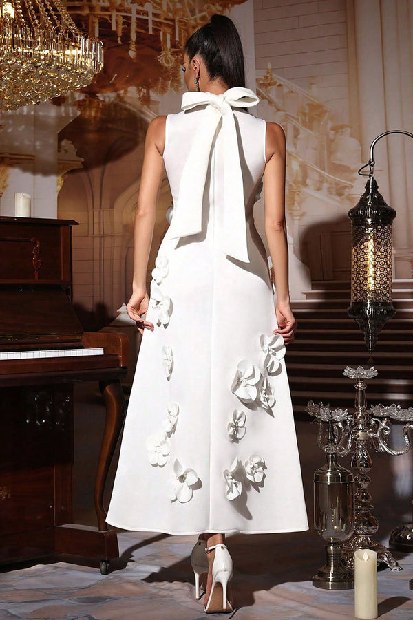 Amelia Floral Embellished Maxi Dress