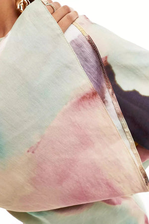 Ethereal Waves Maxi Dress