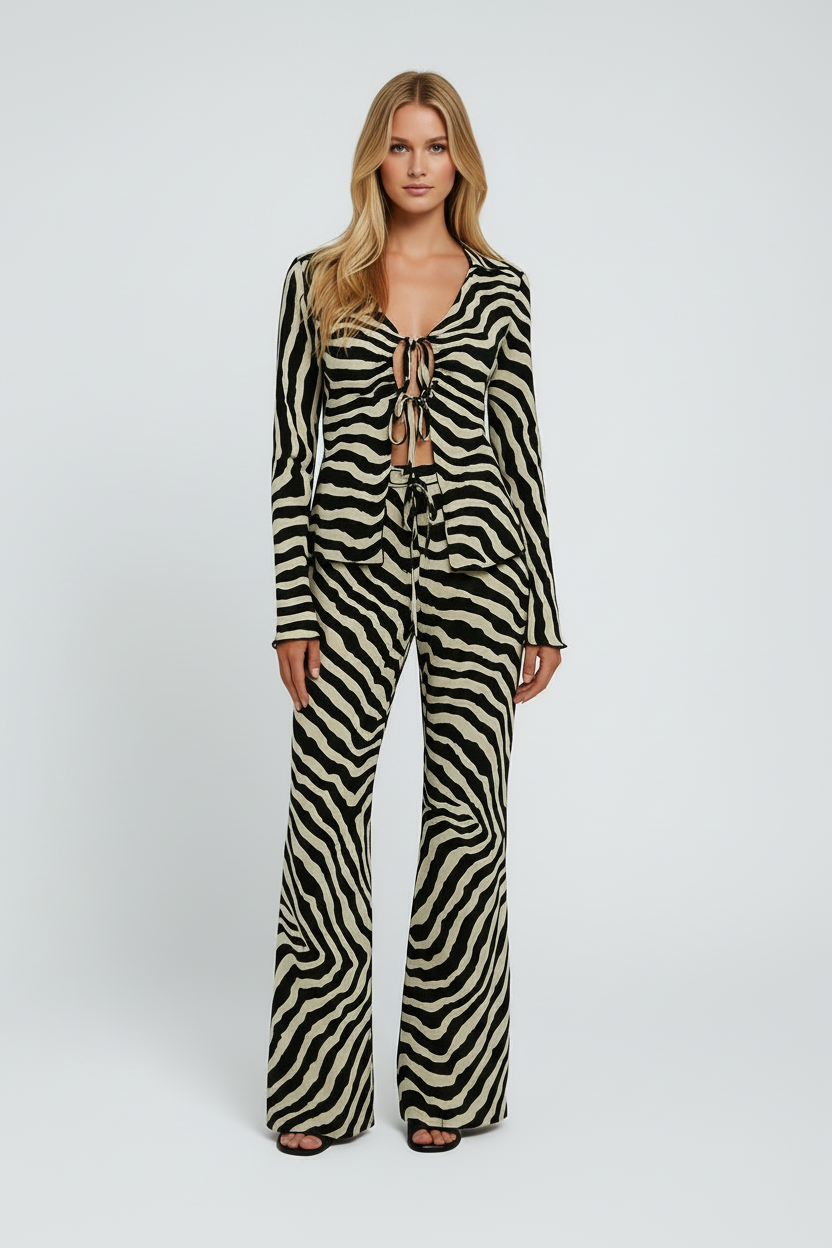 Floral Co-ord Set Femme Raquelly