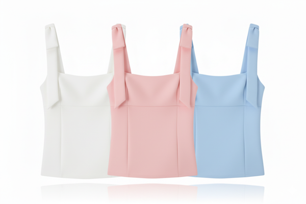 Aurora Structured Strap Top - 3 FOR THE PRICE OF 1
