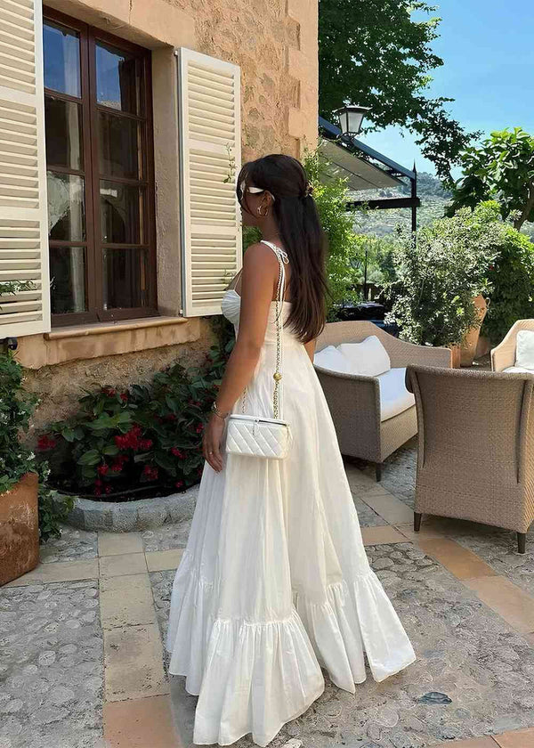 Tiered Maxi Dress Femme Grace