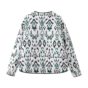Aria Geometric Quilted Lightweight Jacket