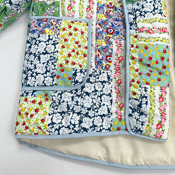 Noelia Floral Patchwork Quilted Jacket