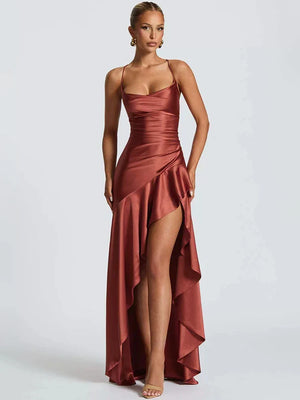 Eternal Elegance Satin Gown