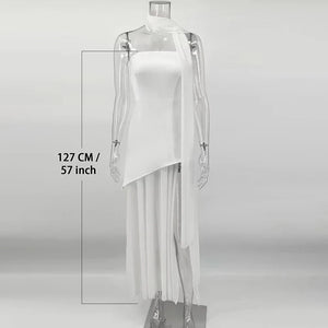 Valentina Draped Evening Gown