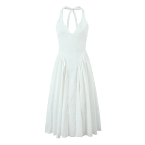 Majesty Halter Dress