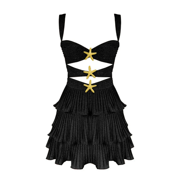 Golden Coast Star Mini Dress