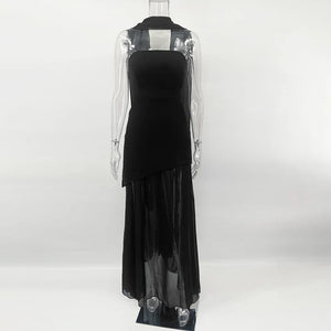 Valentina Draped Evening Gown