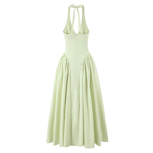Majesty Halter Dress