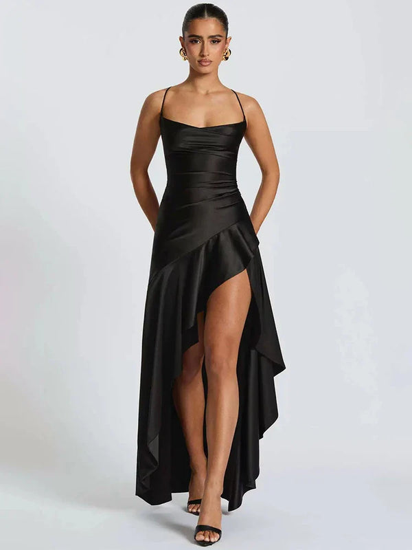 Eternal Elegance Satin Gown