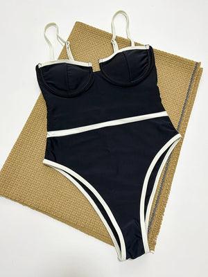 Blue Bodysuit Femme Tatiana