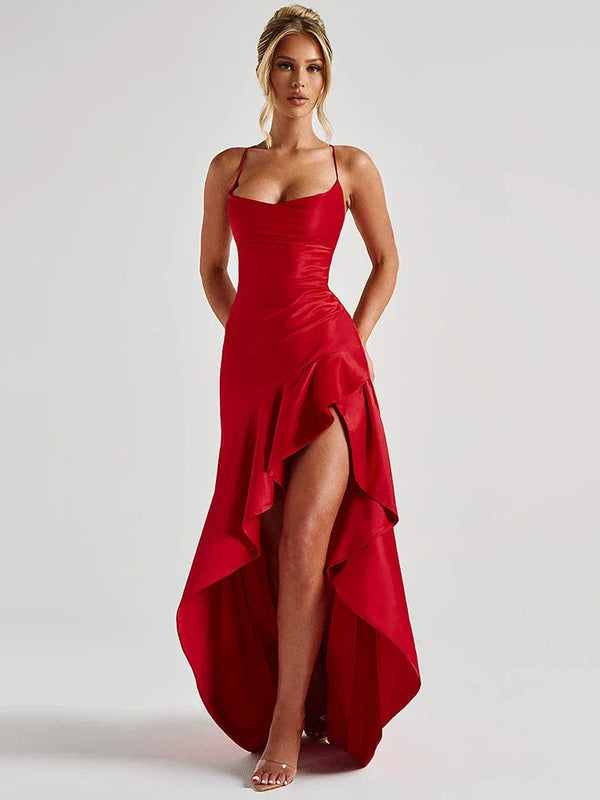 Eternal Elegance Satin Gown