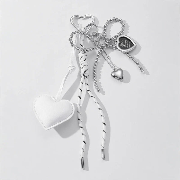 Femme Heart Bow Charm