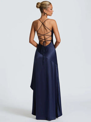 Eternal Elegance Satin Gown