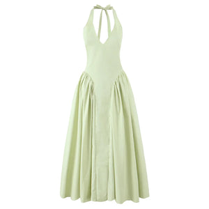Majesty Halter Dress