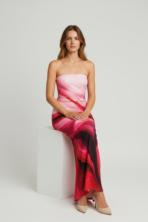 Bodycon Midi Dress Femme Belmira