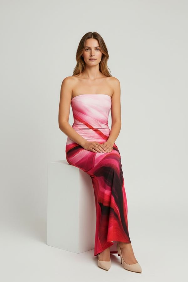 Bodycon Midi Dress Femme Belmira