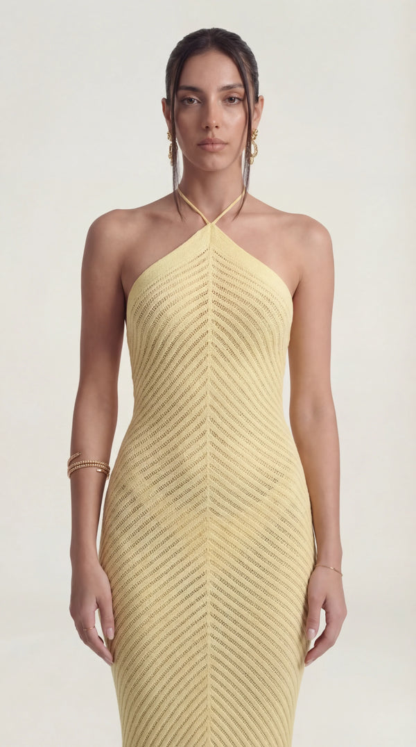 Crochet Maxi Dress Femme Wren