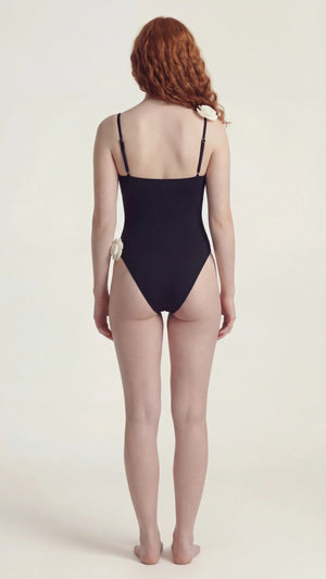 Black Bodysuit Femme Lucy