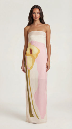 Cut Out Midi Dress Femme Hadley