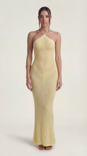 Crochet Maxi Dress Femme Wren