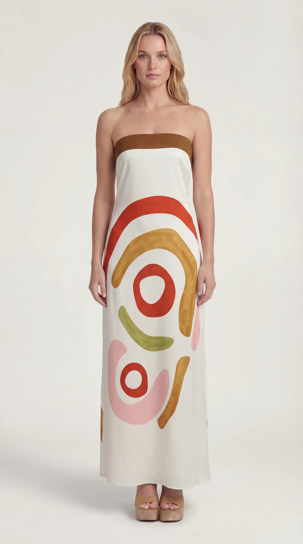 Cut Out Midi Dress Femme Harper