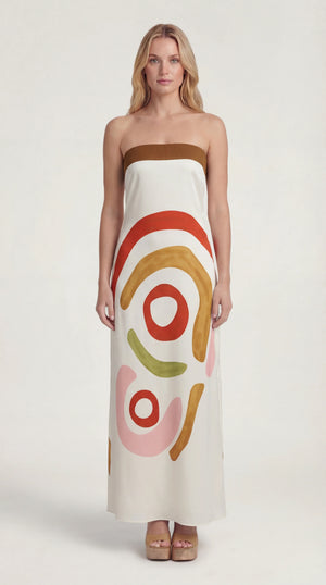 Cut Out Midi Dress Femme Harper