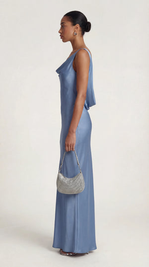 Satin Maxi Dress Femme Ramona