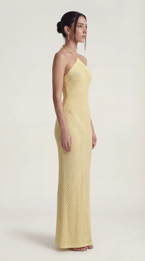 Crochet Maxi Dress Femme Wren