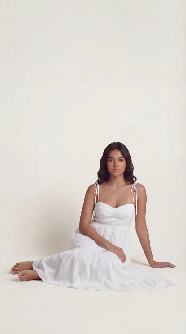 Tiered Maxi Dress Femme Grace