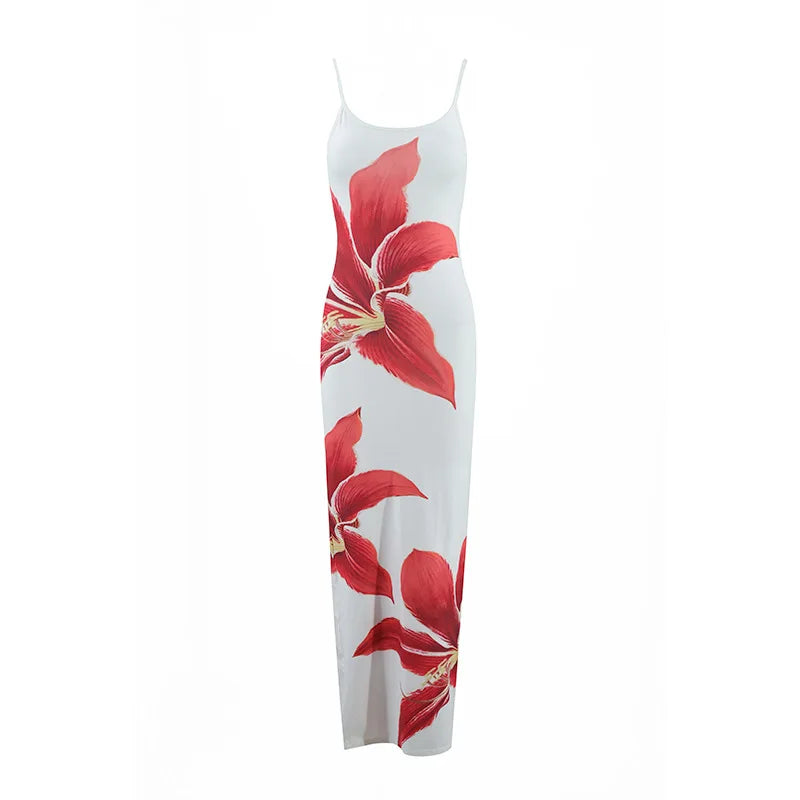 Calista maxi dress styled for summer