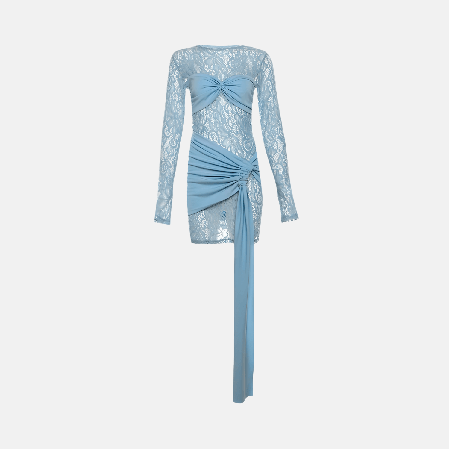Livia mini dress shown on a model