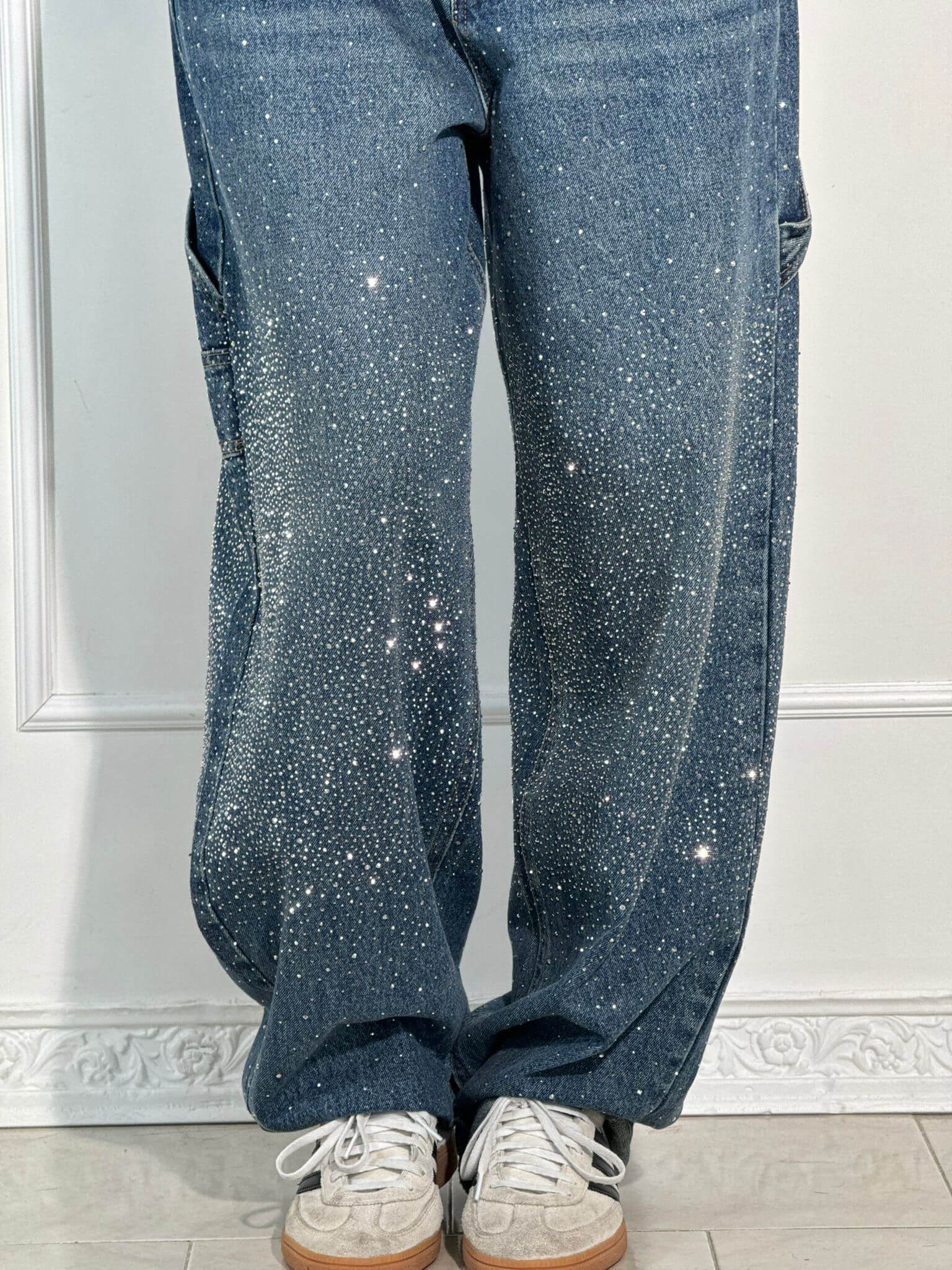 Back view of the Luna Shine jeans