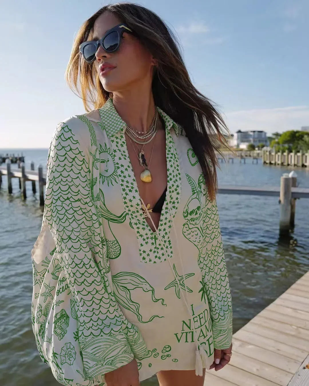 Marina Muse top styled on its own