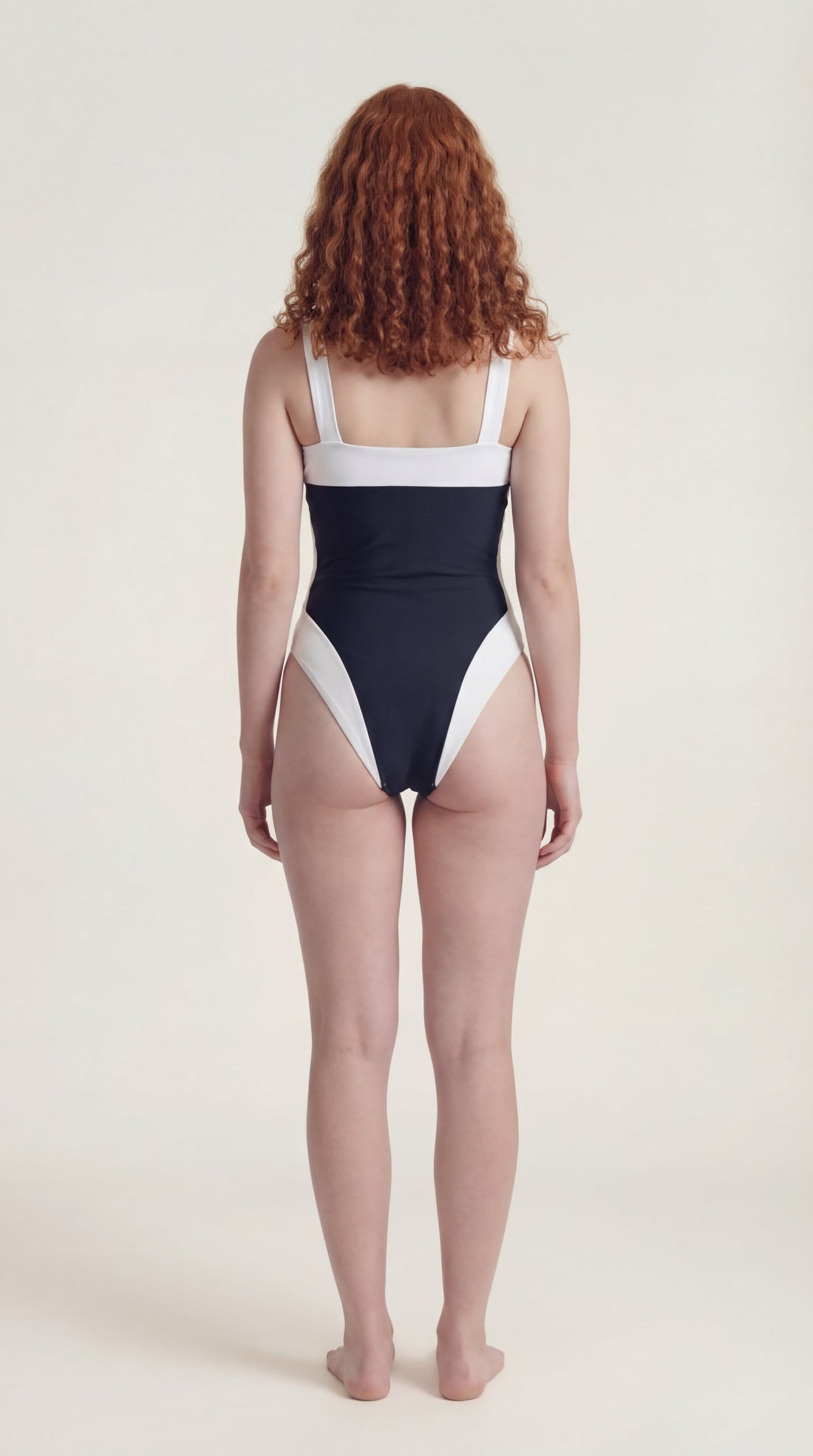Front view of the Ninna Tessa black bodysuit