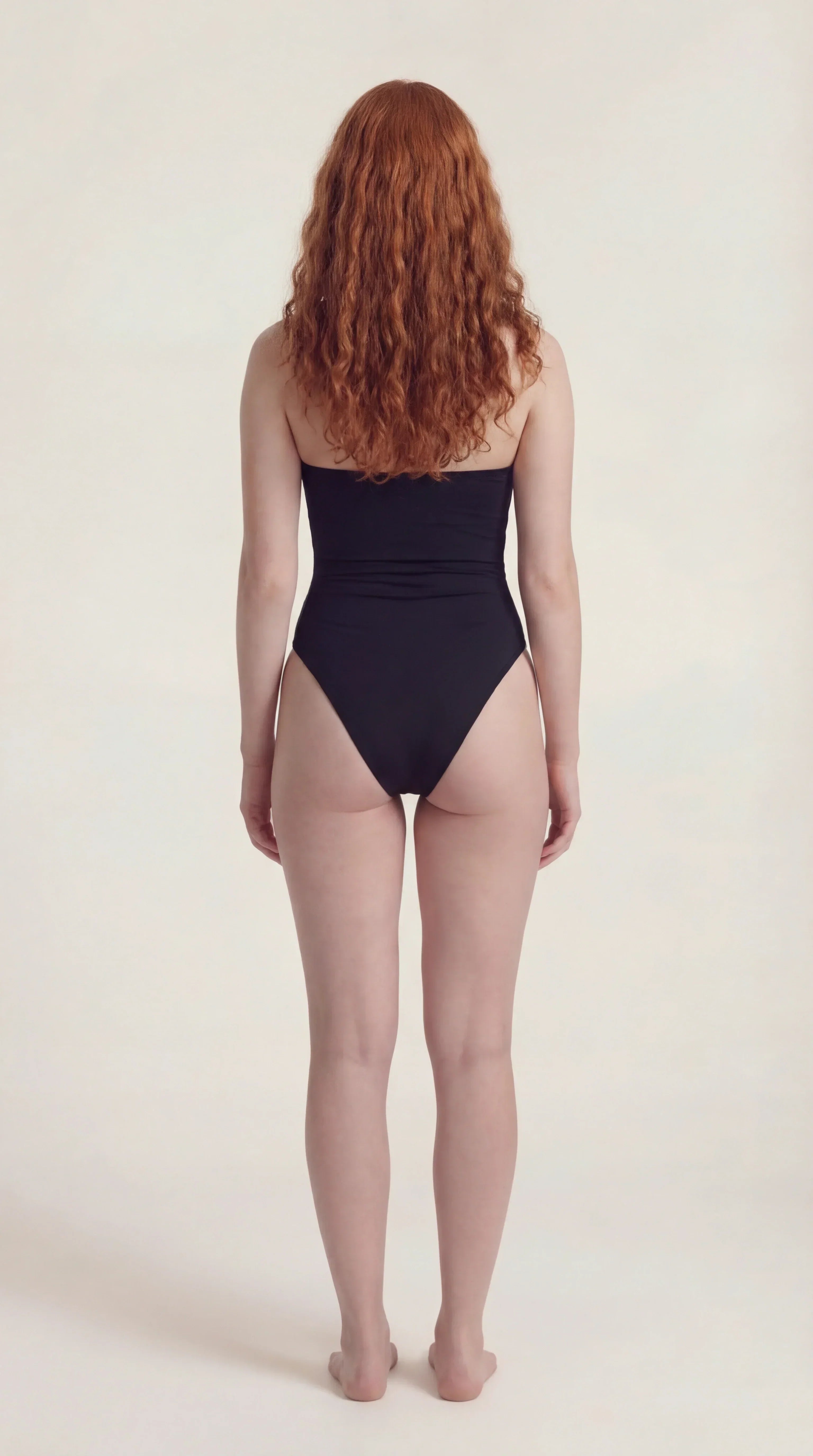Back view of the Ninna Yvonne pink bodysuit